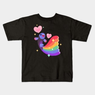 Rainbow guppy 6 Kids T-Shirt